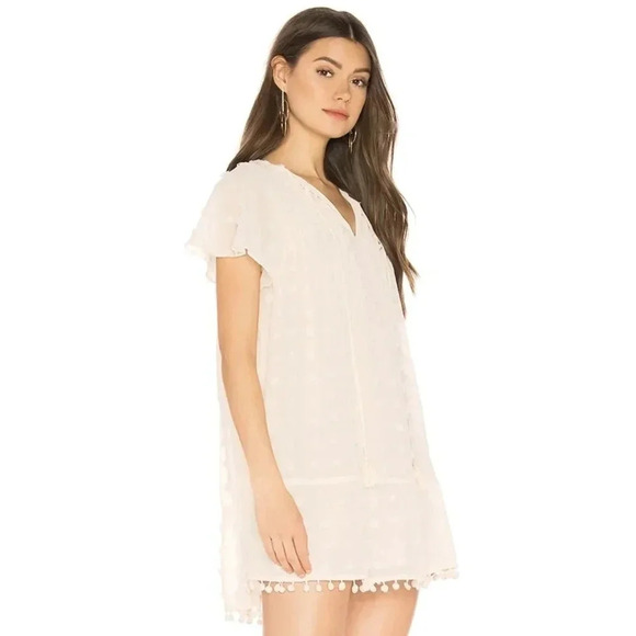 Tularosa Dresses & Skirts - Tularosa Carson Pom Pom Dress